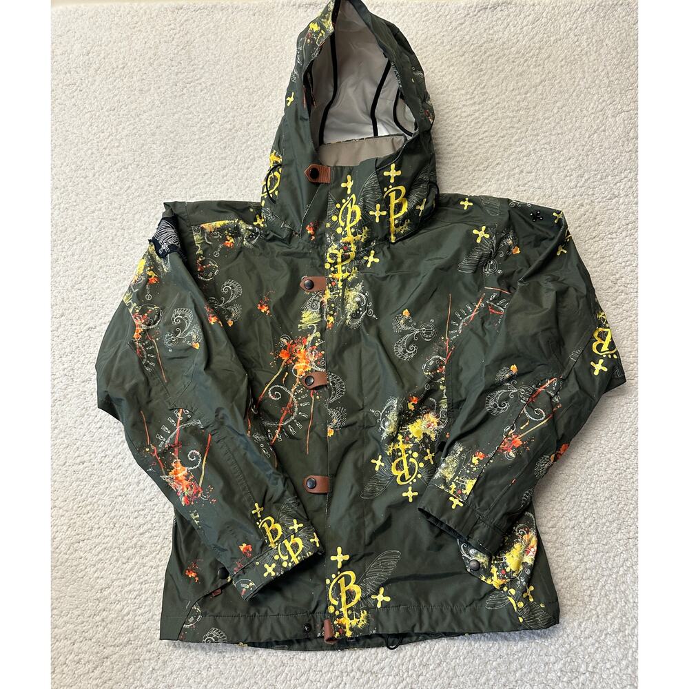 Bonfire Womens Blur Snowboarding Ski Snow Jacket Small